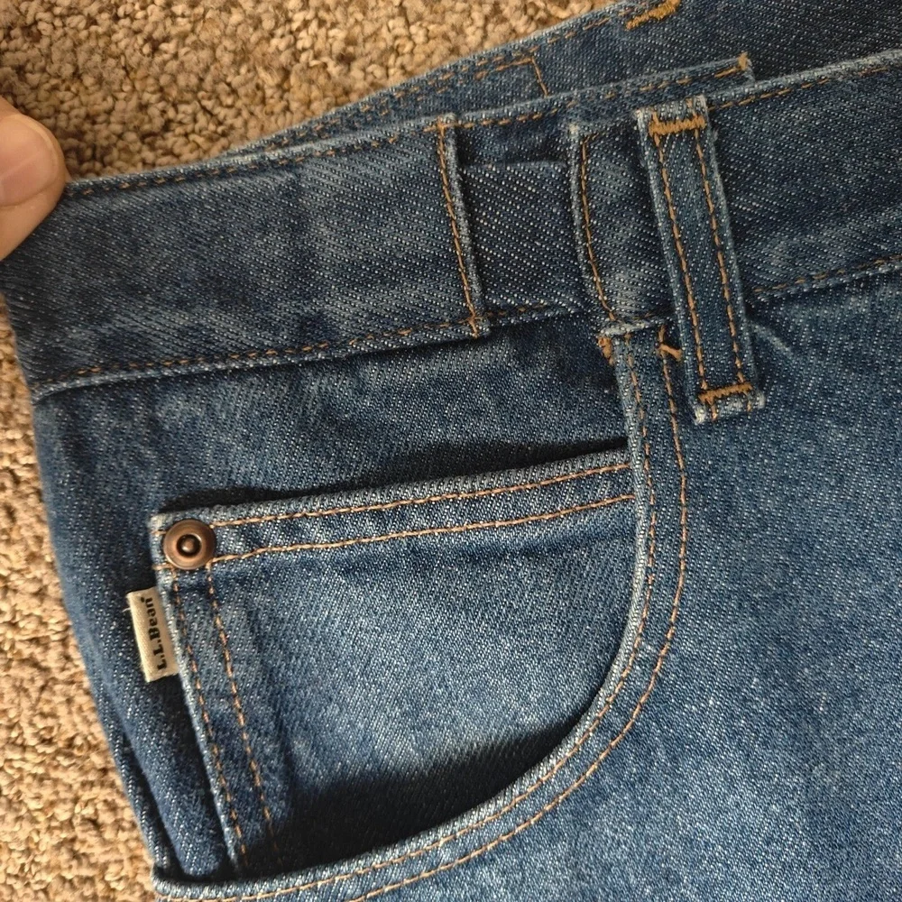 Men's L.L. Bean Natural Fit Hidden Comfort Jeans | Blue | Sz: 35 x 28‎